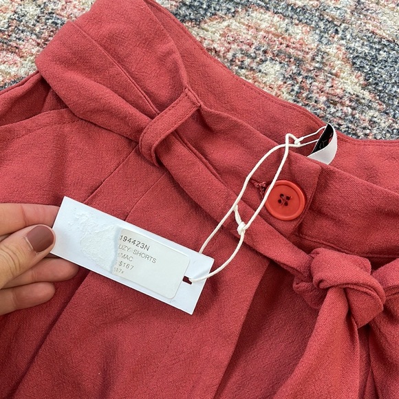 Rachel Pally Red Suzy Shorts - Picture 5 of 6